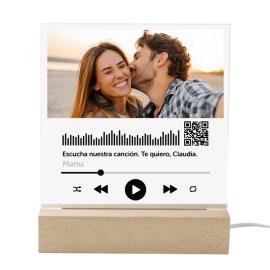 Canción personalizada en una lámpara led Canción personalizada en una lámpara led