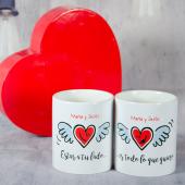 Pack de tazas personalizadas "Estar a tu lado"