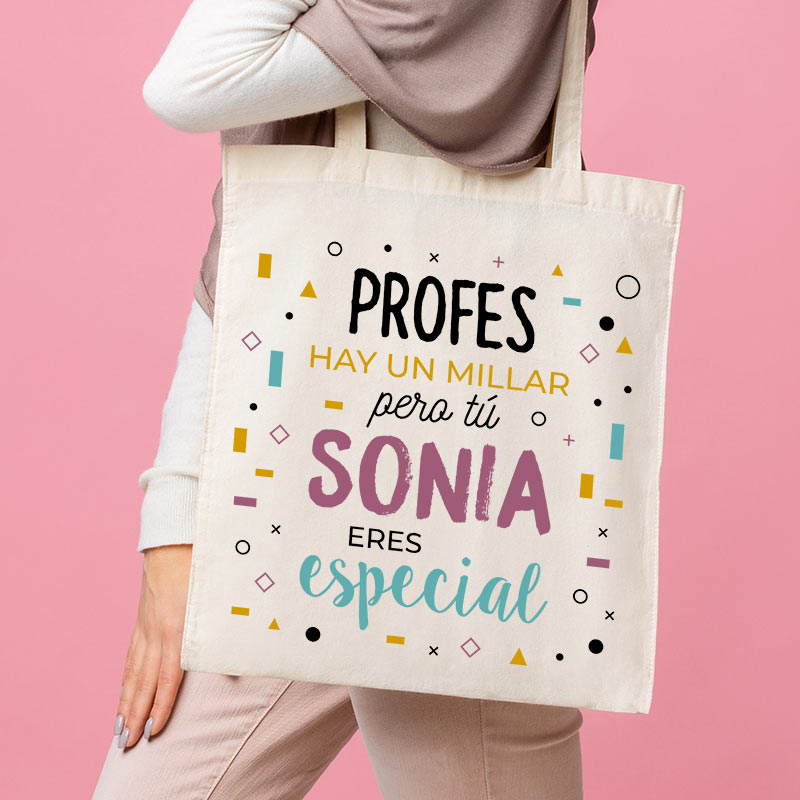 Regalos personalizados: Bolsas personalizadas: Bolsa tote BIO personalizada para Fin de Curso