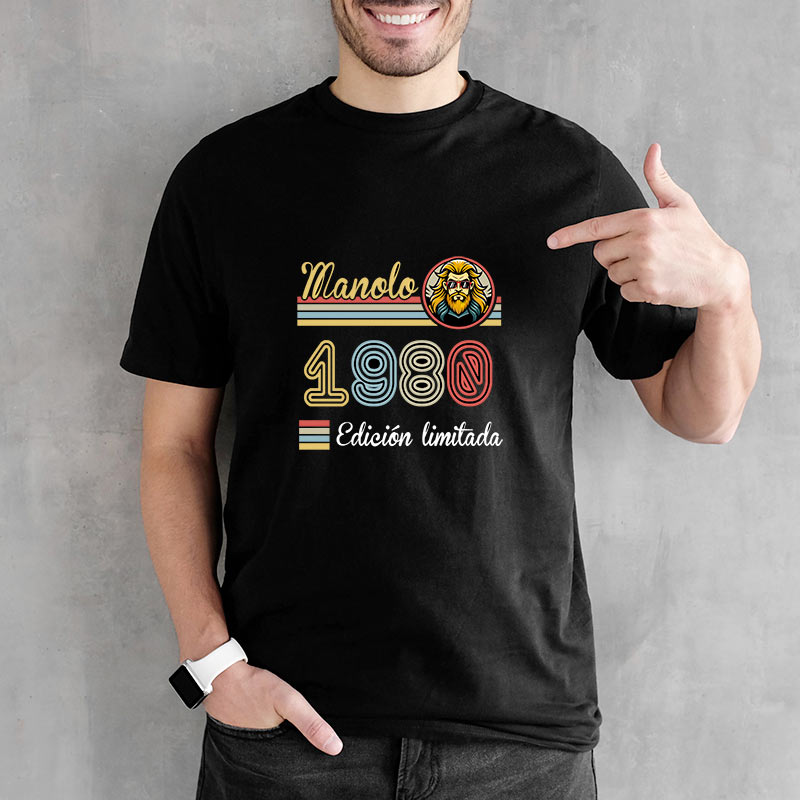 Regalos personalizados: Camisetas personalizadas: Camiseta Vintage personalizada