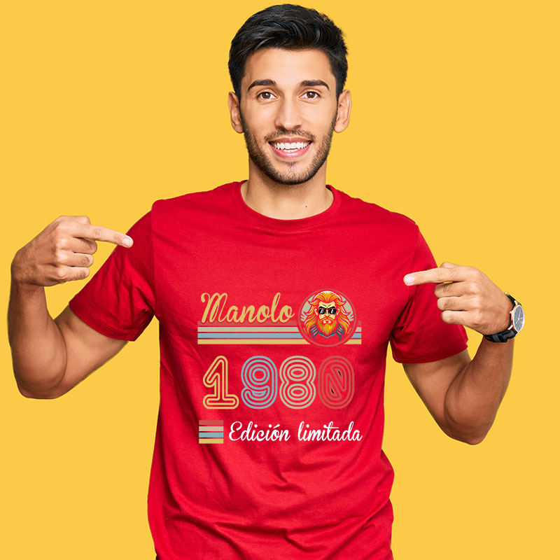 Regalos personalizados: Camisetas personalizadas: Camiseta Vintage personalizada