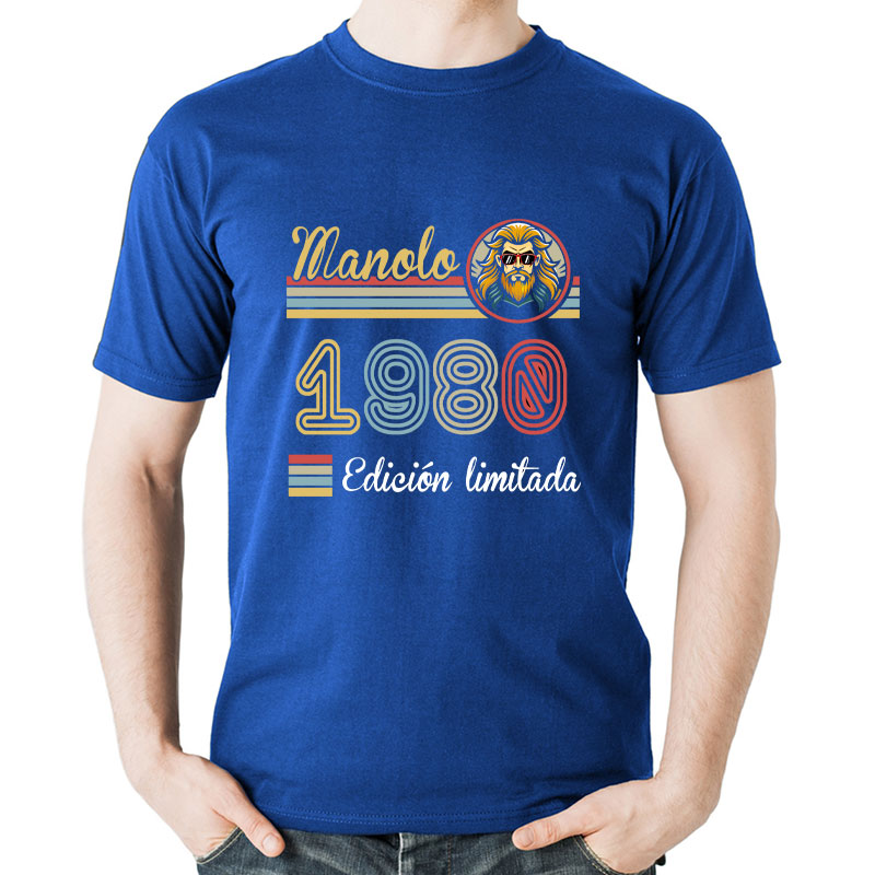 Regalos personalizados: Camisetas personalizadas: Camiseta Vintage personalizada