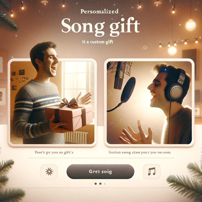 Regalos personalizados: Canción personalizada: Canción personalizada