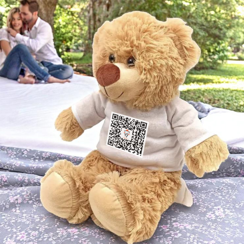 Regalos personalizados: Regalos con fotos: Canción personalizada en osito de peluche