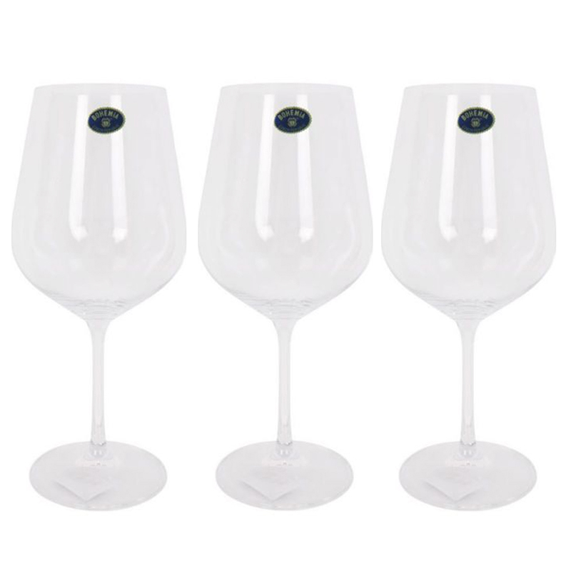 Regalos personalizados: Bebidas personalizadas: Copa de vino de cristal de Bohemia