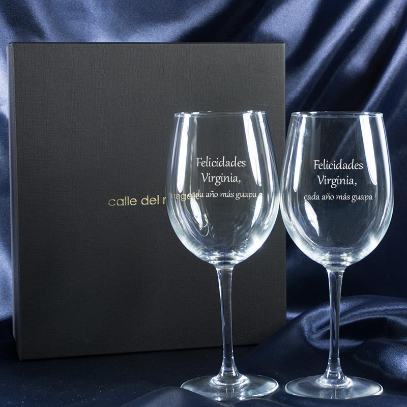 2 copas de vino, nombres personalizados de copas de vino de pareja de boda,  copa de vino de dama de honor, copas de vino personalizadas, regalos de