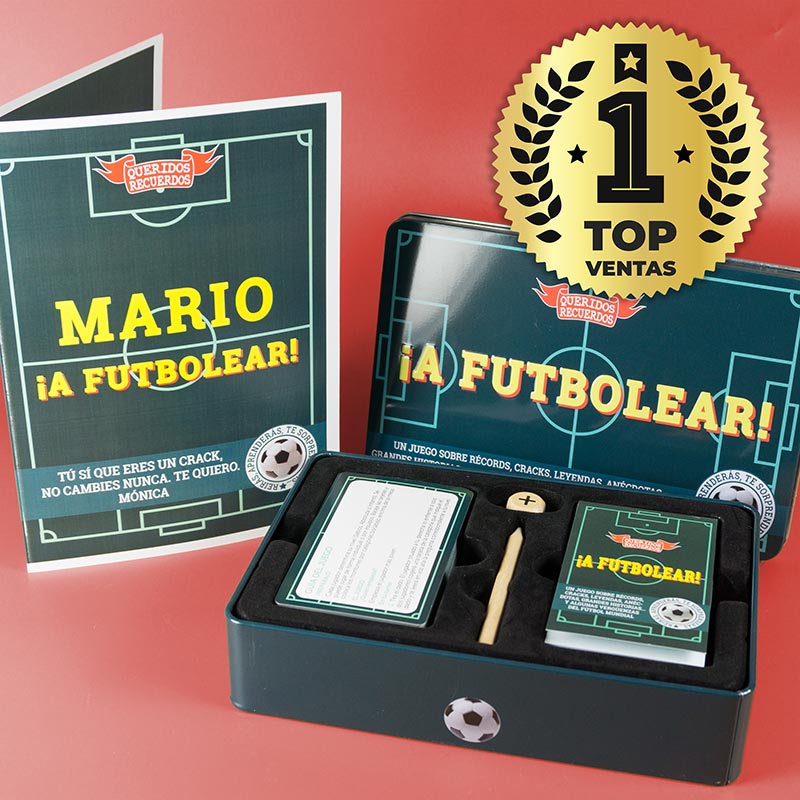 Regalos personalizados: Regalos con nombre: Juego ¡A futbolear!