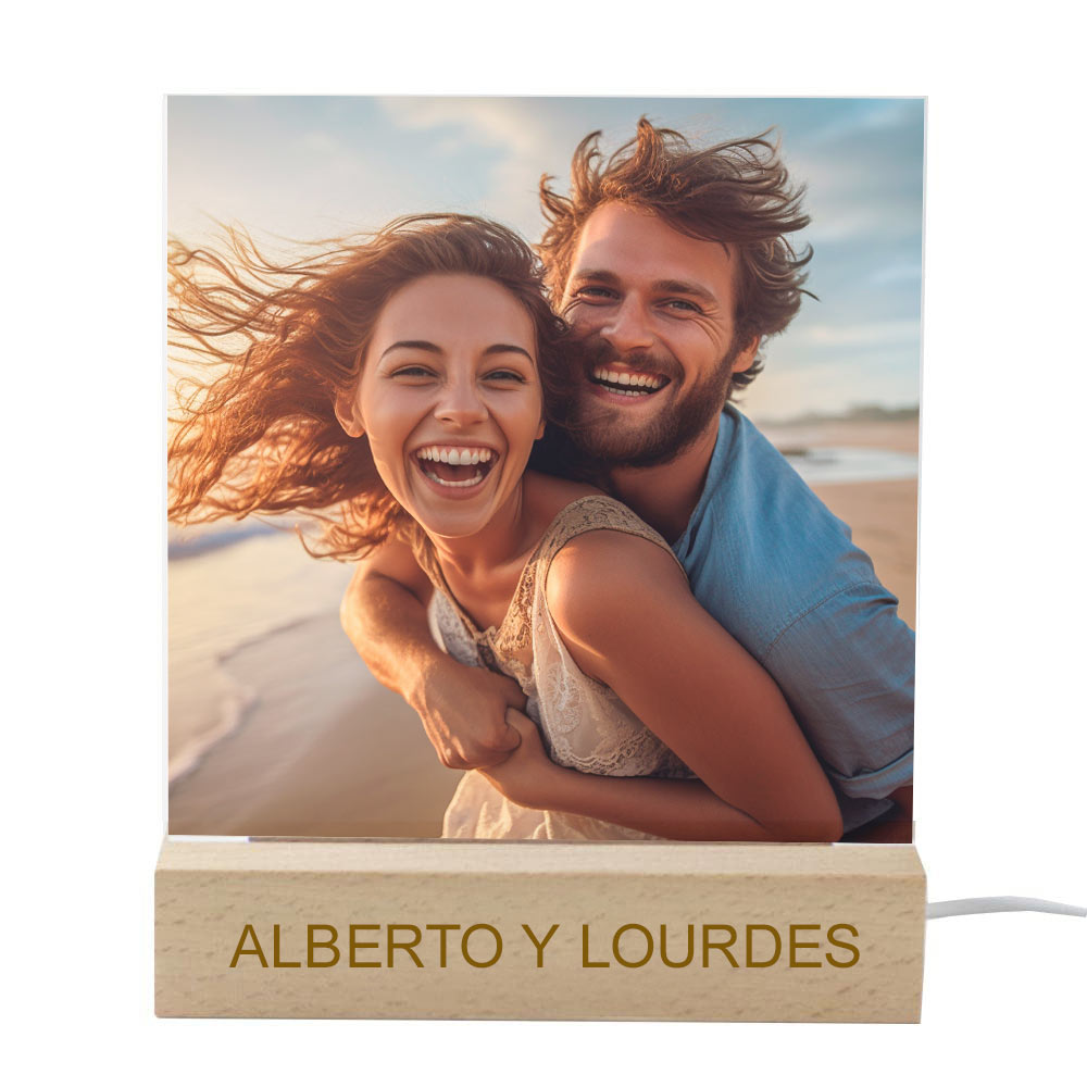 Regalos personalizados: Lámparas personalizadas: Lámpara Personalizada con Foto