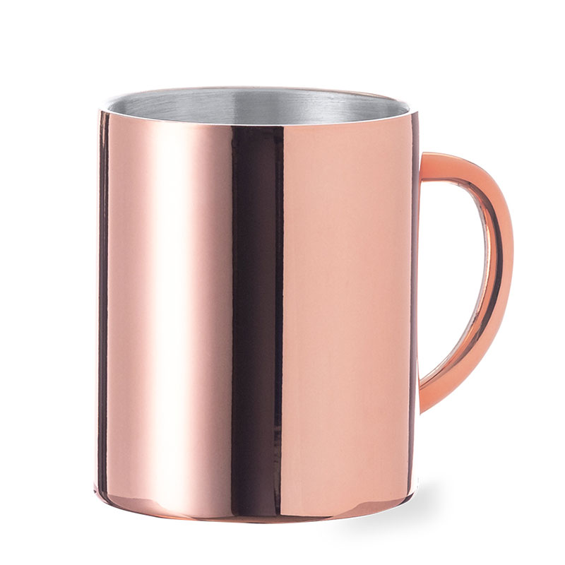 Regalos personalizados: Tazas personalizadas: Taza de acero y cobre galvanizado