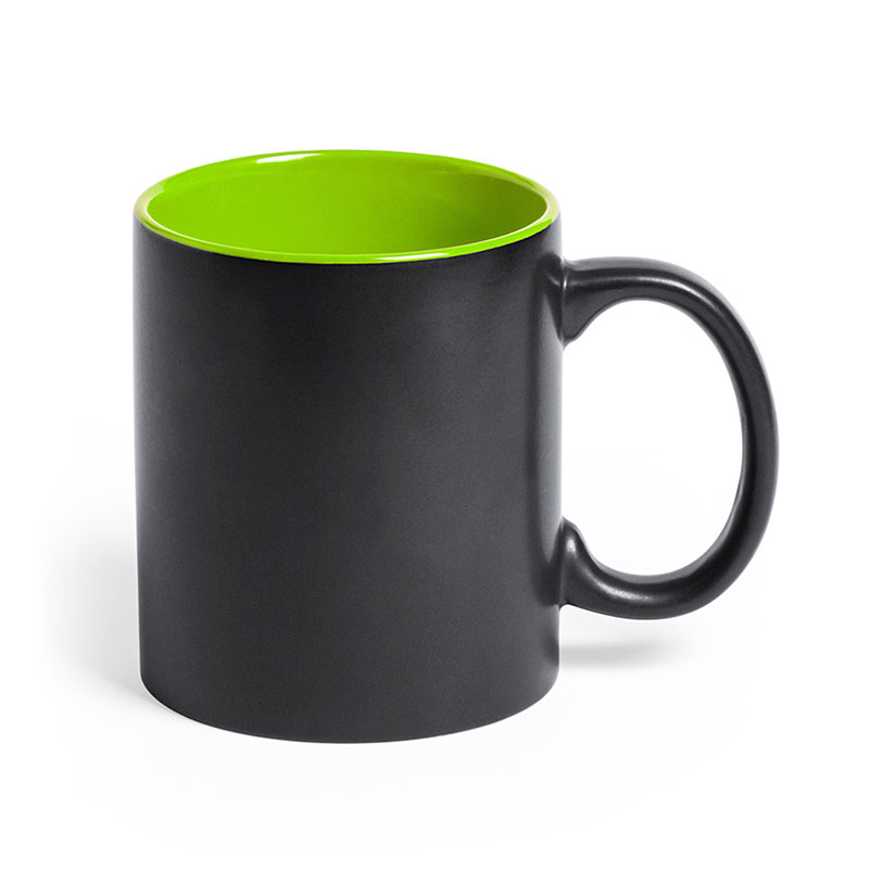 Regalos personalizados: Tazas personalizadas: Taza de desayuno negra