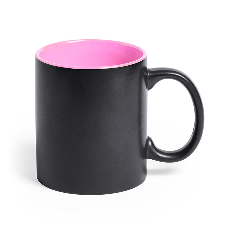 Regalos personalizados: Tazas personalizadas: Taza de desayuno negra